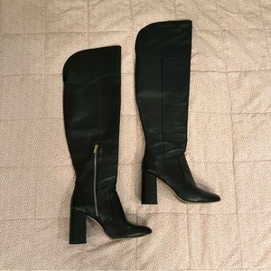 Joie Lalana Over the Knee Tall Black Boots